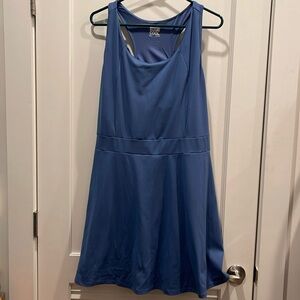 Athletic dress with built in shorts